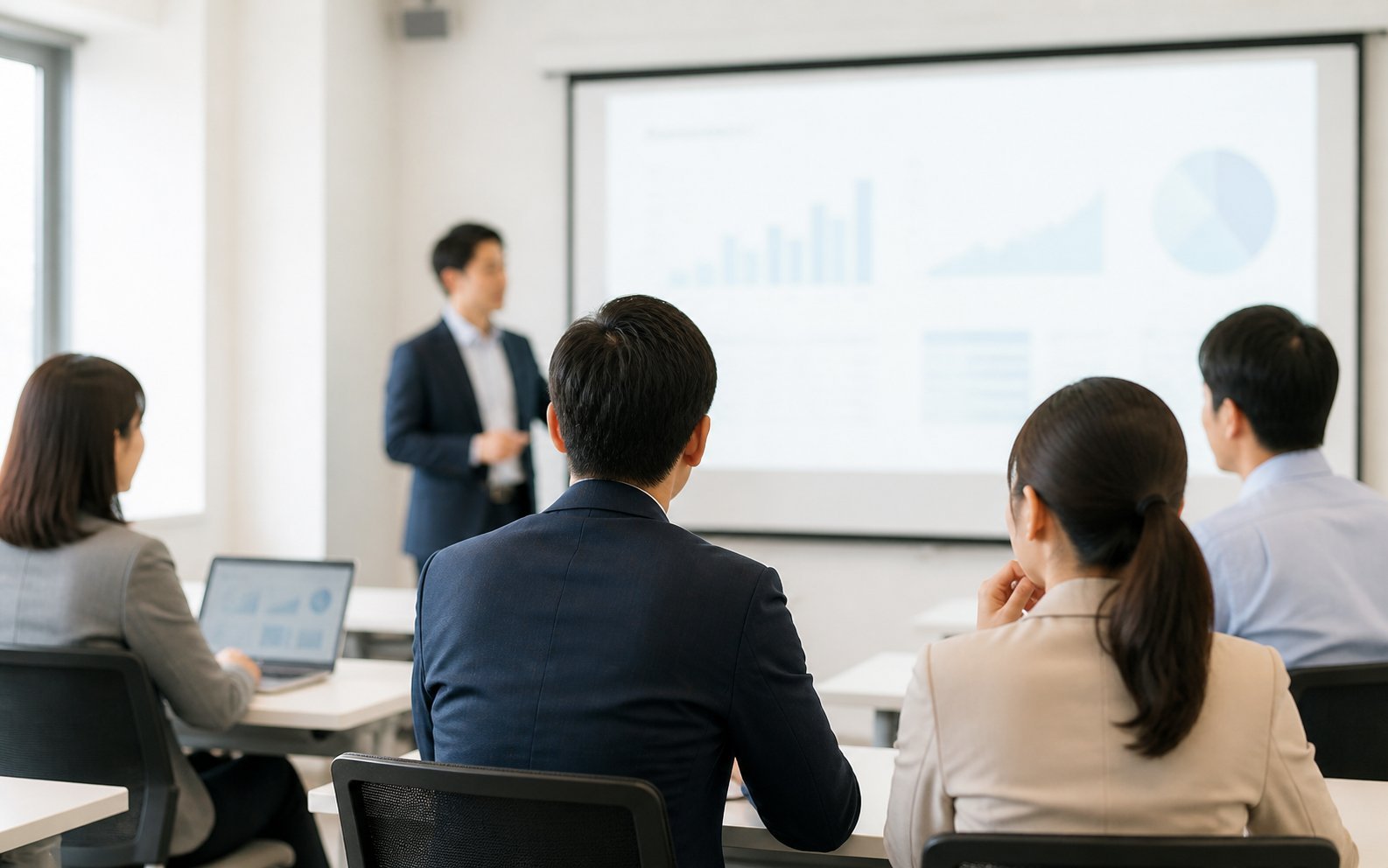 企業人員參與一般制式商務課程